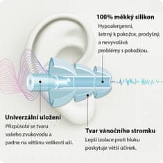 SOLFIT® Špunty do uší (5 párů) | EARPUG 