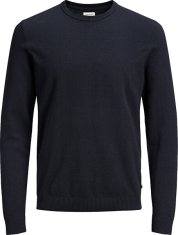 Jack&Jones Pánský svetr JJEBASIC 12137190 Navy Blazer (Velikost XXL)