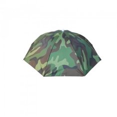 Pronett XJ5388 Deštník na hlavu pro rybáře 65 cm, maskáč