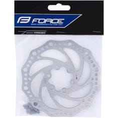 Force Kotouč 42401 - 140 mm, 6 děr, stříbrná