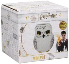 CurePink Dekorační mini váza - květináč Harry Potter: Hedvika (objem 150 ml)