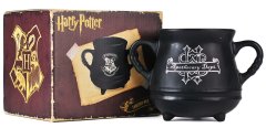 CurePink 3D keramický hrnek-kotlík Harry Potter: Erb Bradavic - Hogwarts (objem 650 ml)