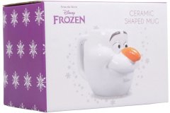 CurePink Keramický 3D hrnek Disney|Frozen|Ledové království: Olaf (objem 450 ml)