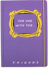 CurePink A5 blok Friends|Přátelé: The One With The... (15 x 21 cm)