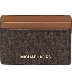 Michael Kors Dámské pouzdra na vizitky hnědá 