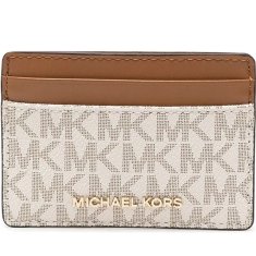 Michael Kors Dámské pouzdra na vizitky béžová 