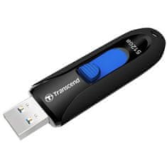 Transcend USB Flash disk JetFlash 790K 512 GB USB 3.1 Gen 1 - černý/ modrý