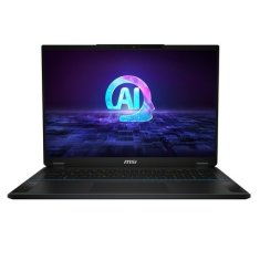 MSI Herní notebook 18 Stealth/18 AI Studio A1VHG/U9-185H/18&apos;&apos;/4K/32GB/2TB SSD/RTX 4080/W11H/Black/2R (9S7-183111-024)