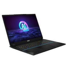 MSI Herní notebook 18 Stealth/18 AI Studio A1VHG/U9-185H/18&apos;&apos;/4K/32GB/2TB SSD/RTX 4080/W11H/Black/2R (9S7-183111-024)