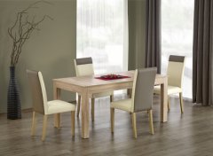 Halmar Moderní jídelní stůl SEWERYN 160/300 cm barva dub sonoma (160-300x90x76 cm) (3p=1szt) (3 karton)