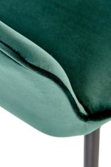 Halmar Barová židle H107 tmavě zelená (1p=2szt)