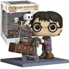 Funko POP! Sběratelská figurka Harry Potter: Harry Pushing Trolley Deluxe Vinyl Figure 135