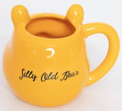 CurePink Keramický 3D hrnek Disney|Winnie The Pooh|Medvídek Pú: Silly Old Bear (objem 500 ml)