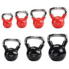 HMS Kettlebell s chromovaným úchopem KTC 6 kg červený