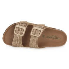 Grünland Pantofle zlaté 38 EU Beige