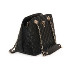 Guess Kabelky každodenní černé Blo Giully Dome Satchel