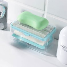 HOME & MARKER® Dávkovač mýdla, Multifunkční krabička na mýdlo, Dávkovač mýdla s možností tvorby pěny | SOAPBLAST