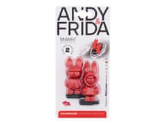 Kraftika 1ks mr&mrs fragrance andy & frida red luxury, vůně do auta