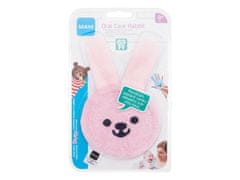 MAM 1ks oral care rabbit 0m+ pink, klasický zubní kartáček