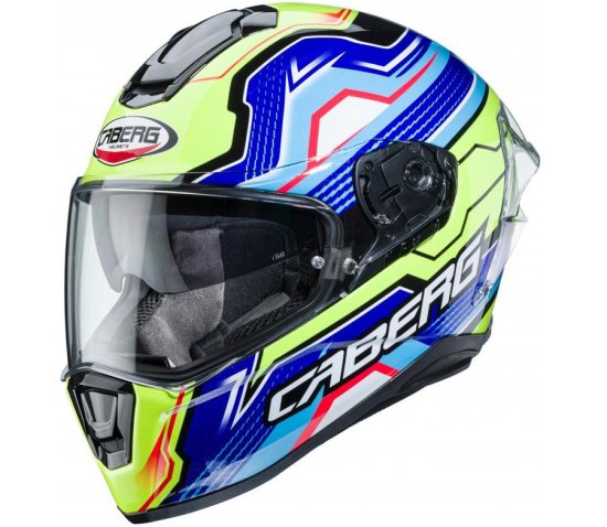 Caberg Helma na moto Drift Evo LB29 black/yellow fluo/blue