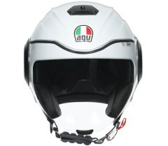 AGV Helma na moto ORBYT E2205 MULTI MATT LIGHT GREY/EBONY/WH vel. XS