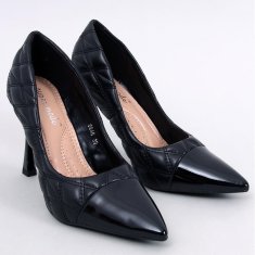 Chanelkiki stilettos Black velikost 40