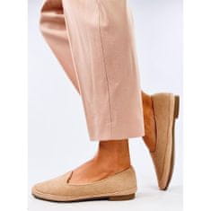 Dámské baleríny espadrille Camel velikost 39