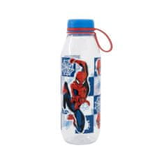 Stor Plastová láhev se silikonovým poutkem Spiderman, 650ml, 74783