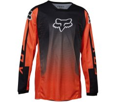 Fox Dětský motokrosový dres Yth 180 Leed Jersey Fluo Orange vel. YM