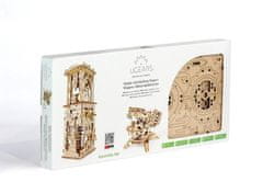 UGEARS 3d dřevěné mechanické puzzle věž archballista