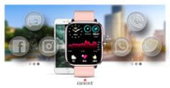 Giewont Chytré Hodinky Giewont Dynamic Smartcall Gw230-1 - Rose Gold/Powder Pink