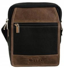 Always Wild Pánská crossbody taška Pineripper černo-hnědá One size