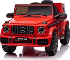 Baby Mix Elektrické autíčko Baby Mix Mercedes-Benz G63 AMG red