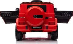 Baby Mix Elektrické autíčko Baby Mix Mercedes-Benz G63 AMG red