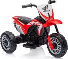 Baby Mix Elektrická motorka Baby Mix Honda CRF 450R červená