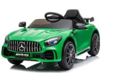 Baby Mix Elektrické autíčko Baby Mix Mercedes-Benz GTR-S AMG green