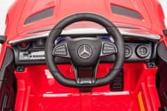 Baby Mix Elektrické autíčko Baby Mix Mercedes-Benz GTR-S AMG red