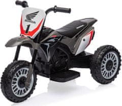 Baby Mix Elektrická motorka Baby Mix Honda CRF 450R šedá