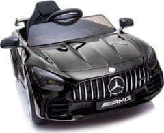 Baby Mix Elektrické autíčko Baby Mix Mercedes-Benz GTR-S AMG black