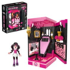 MEGA BLOKS Mega Monster High Draculaura a krypta, stavebnice pro sběratele, 301 dílků HXJ88