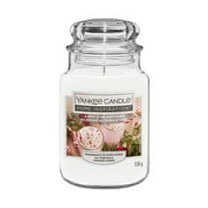 Yankee Candle Vonná svíčka Home Inspiration velká Candy Cane Milkshake 538 g