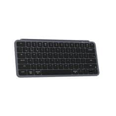 Keychron B1 Pro Bezdrátová klávesnice Ultra-Slim, Bluetooth & 2.4GHz, Space Gray - B1P-K1