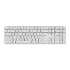 Keychron B6 Pro Bezdrátová klávesnice Ultra-Slim, Bluetooth & 2.4GHz, Ivory White - B6P-K8