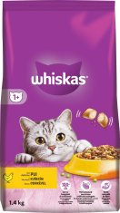 Whiskas WHISKAS granule s kuřecím masem 1,4kg