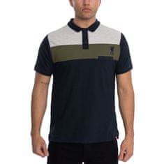 Fan-shop Polo LIVERPOOL FC Colour Block navy Velikost: S