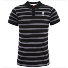 Fan-shop Polo LIVERPOOL FC Stripe black Velikost: XL