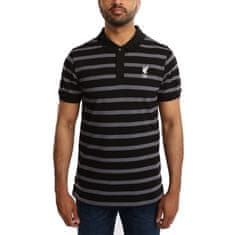 Fan-shop Polo LIVERPOOL FC Stripe black Velikost: XL