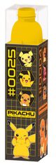 CurePink Plastová láhev na pití Pokémon: Pikachu 0025 (objem 650 ml)