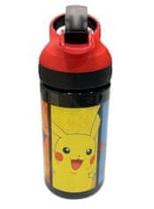 OEM Plastová láhev na pití s pítkem Pokémon: Pikachu (objem 750 ml)