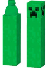 CurePink Plastová láhev na pití Minecraft: Creeper (objem 650 ml)